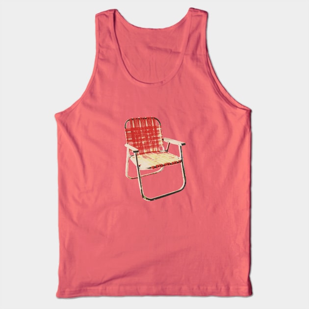 Lawnchairs Are Everywhere - design no.1 Tank Top by Eugene and Jonnie Tee's